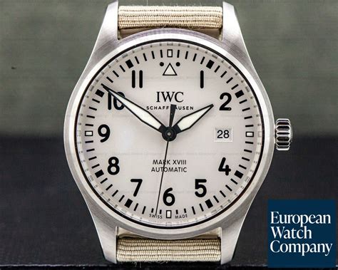 iwc pilot mark xviii review|iwc mark xviii white dial.